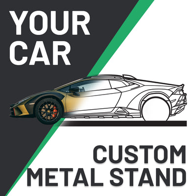 Your Custom Car Standing Silhouette Metal Art
