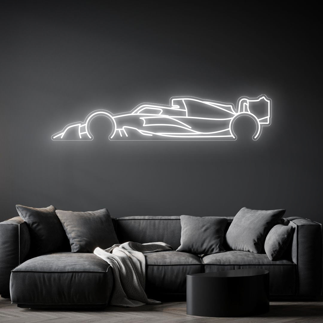 F1 2022 Neon Silhouette