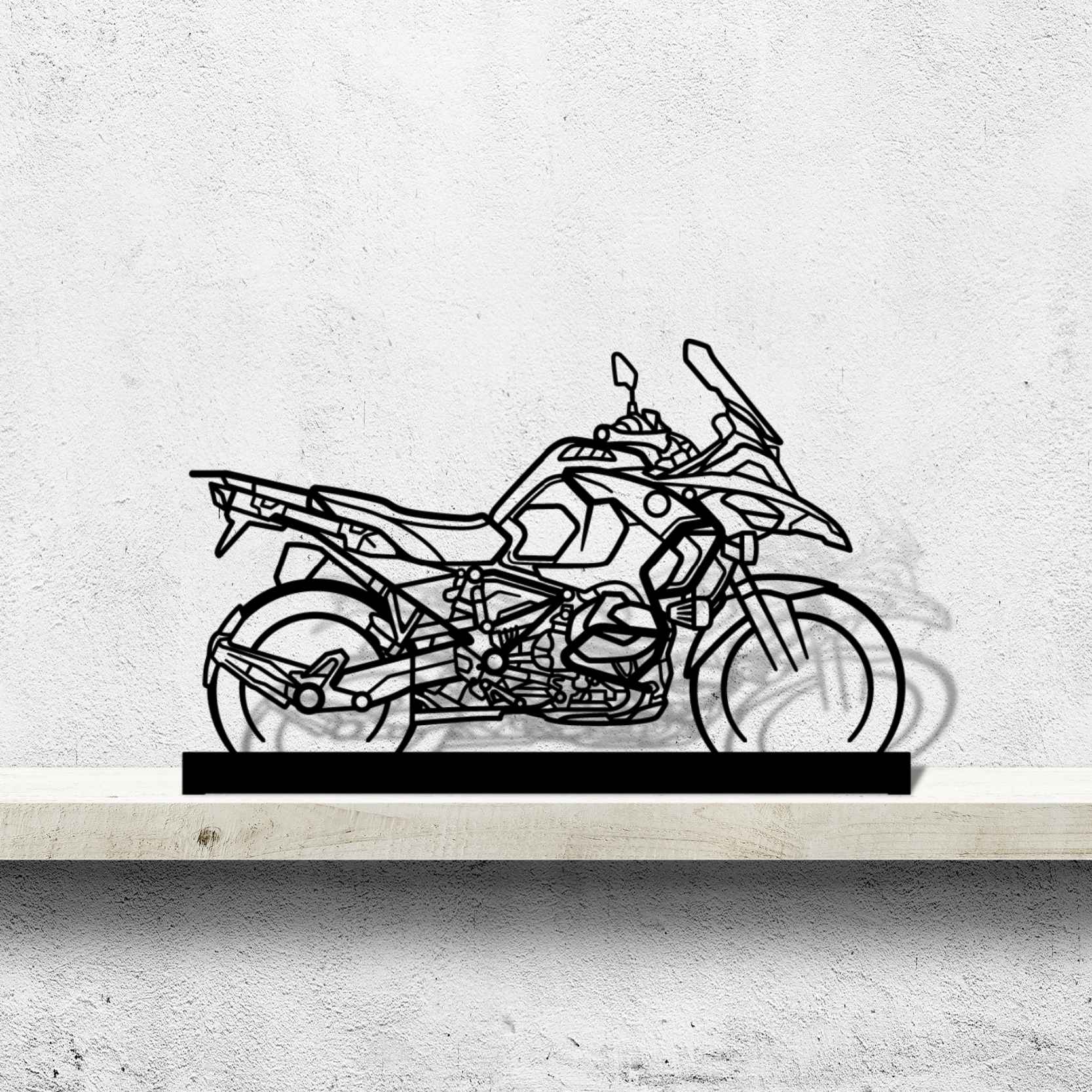 R1250 Gsa Silhouette Metal Art Stand Petrolvibes