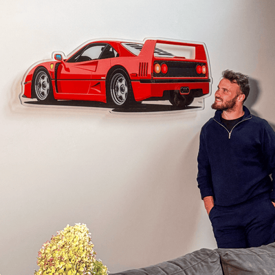 NSX-R Front Angle Acrylic Print