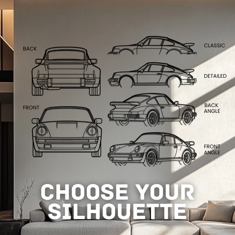 P Generation 2 Silhouette Metal Wall Art