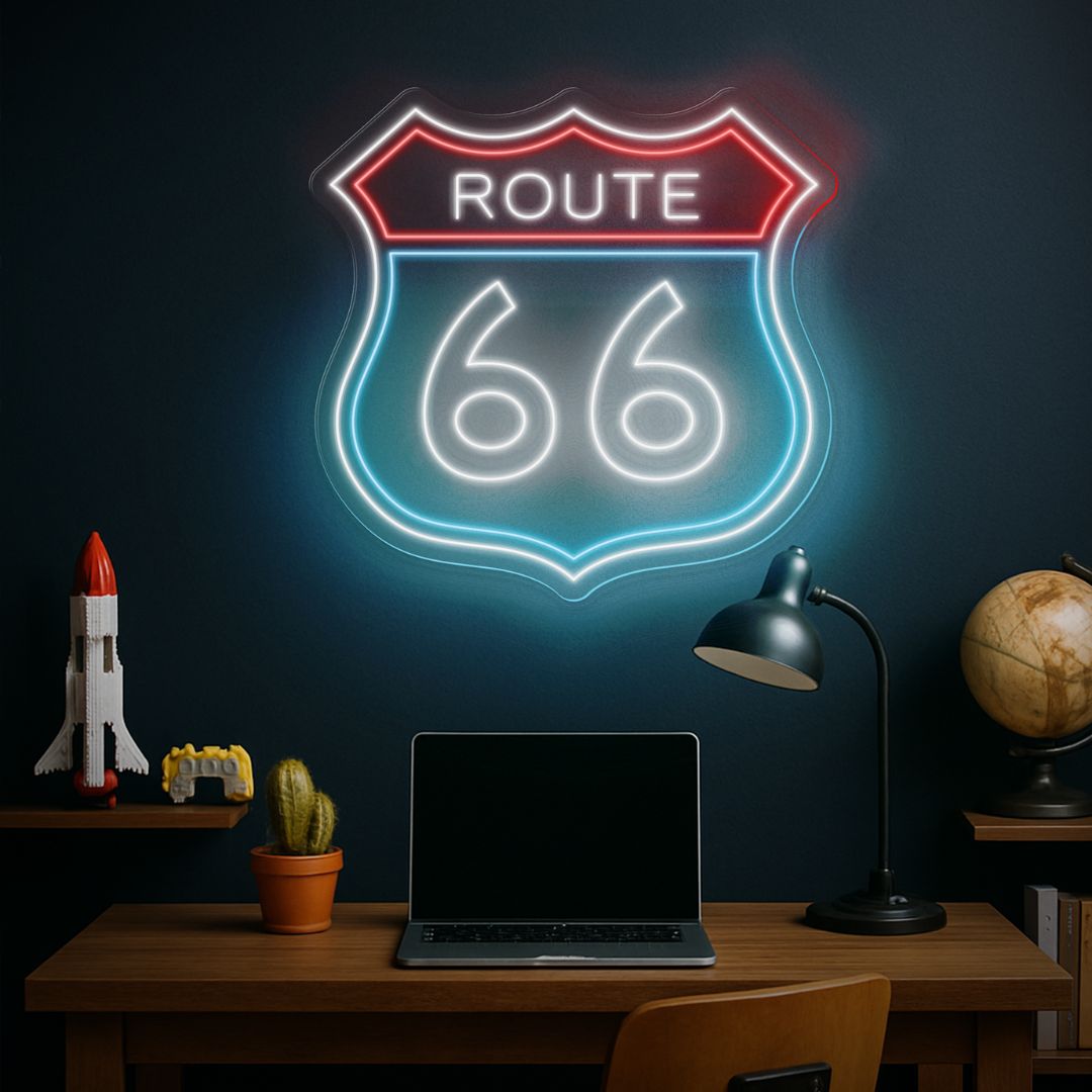 Route 66 Neon Sign