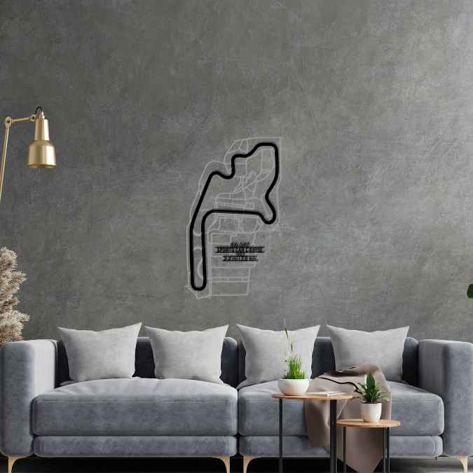 Mid-Ohio Sports Car Course Metal Wall Art – PetrolVibes