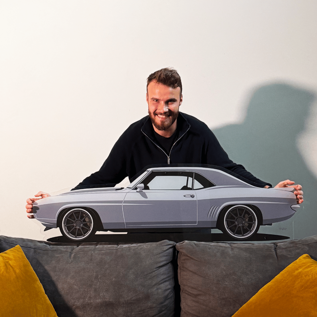 E-type Acrylic Print