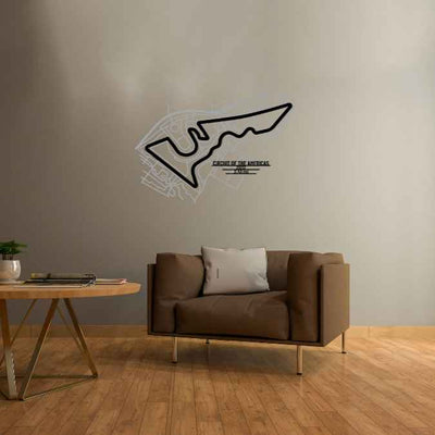 Circuit of America COTA Metal Wall Art