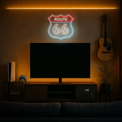 Route 66 Neon Sign