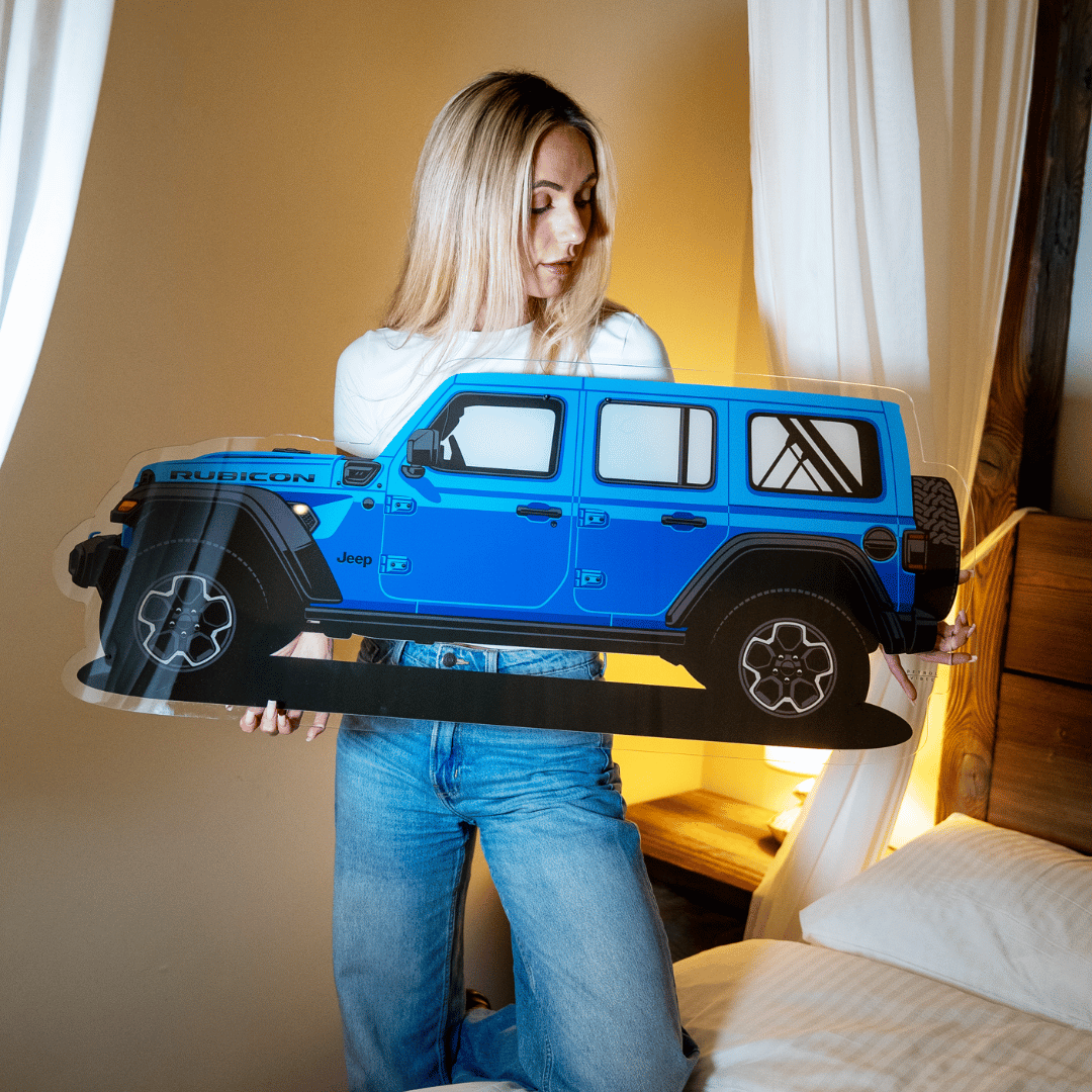 E-type Acrylic Print