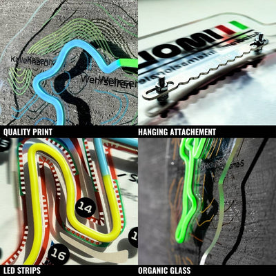 Baku City Circuit Neon Race Track