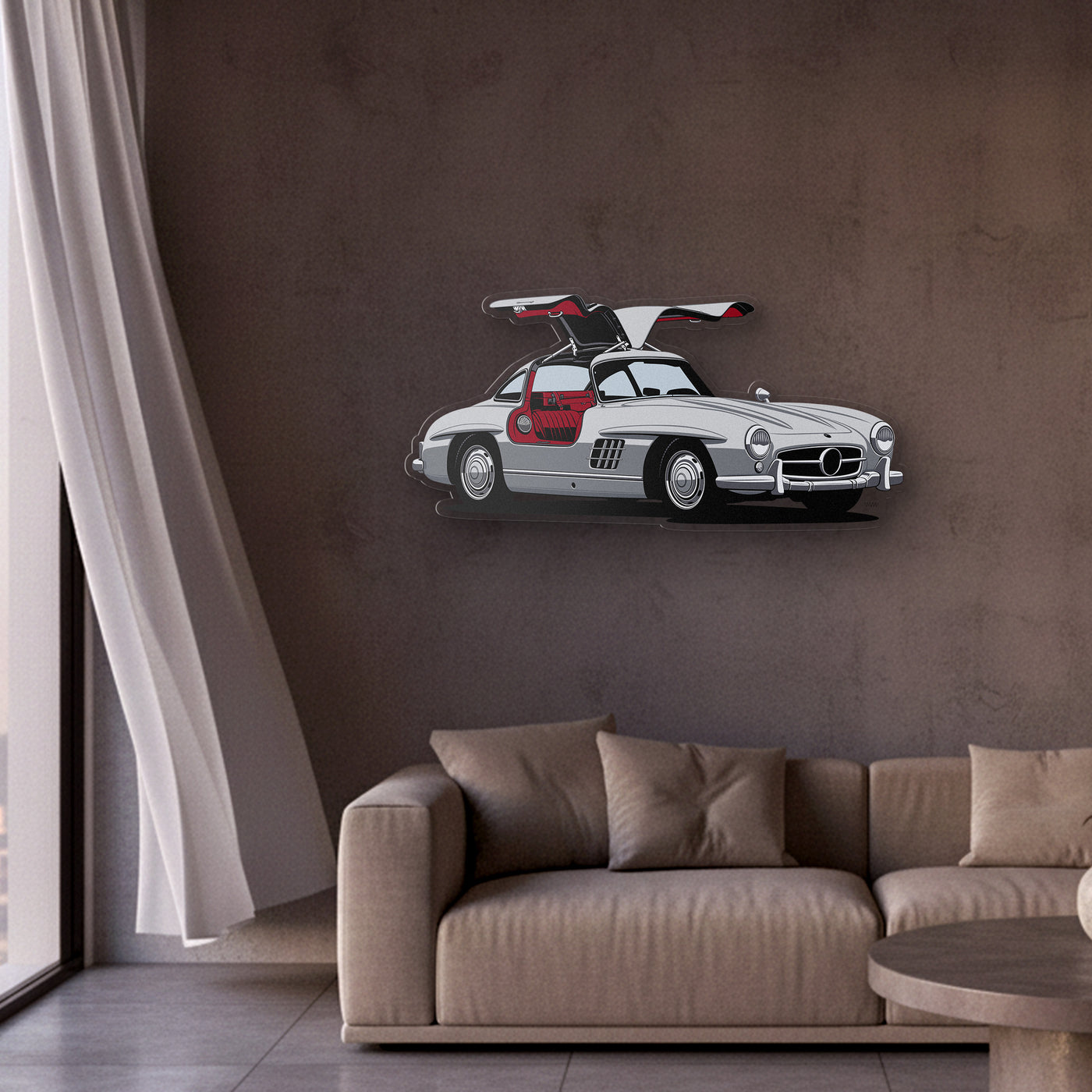 300SL Front Angle Acrylic Print