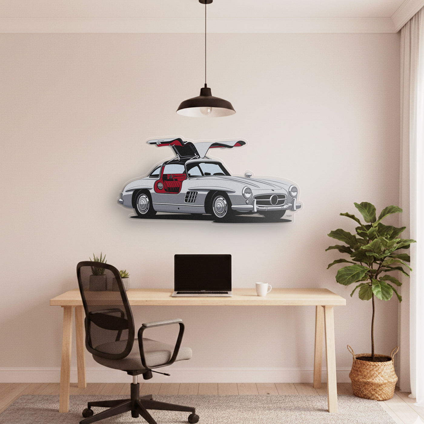 300SL Front Angle Acrylic Print