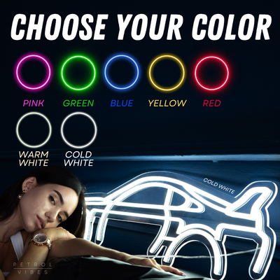 Your Custom Angle Neon Silhouette