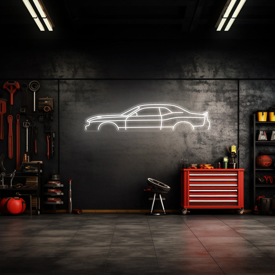Challenger RT Scat Neon Silhouette