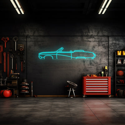Skylark 1968 Cabrio Neon Silhouette