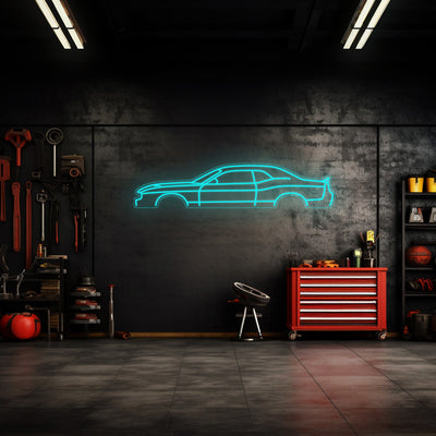 Challenger RT Scat Neon Silhouette