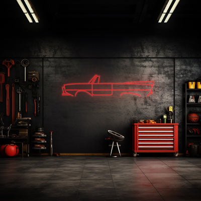 Amphicar 770 Neon Silhouette