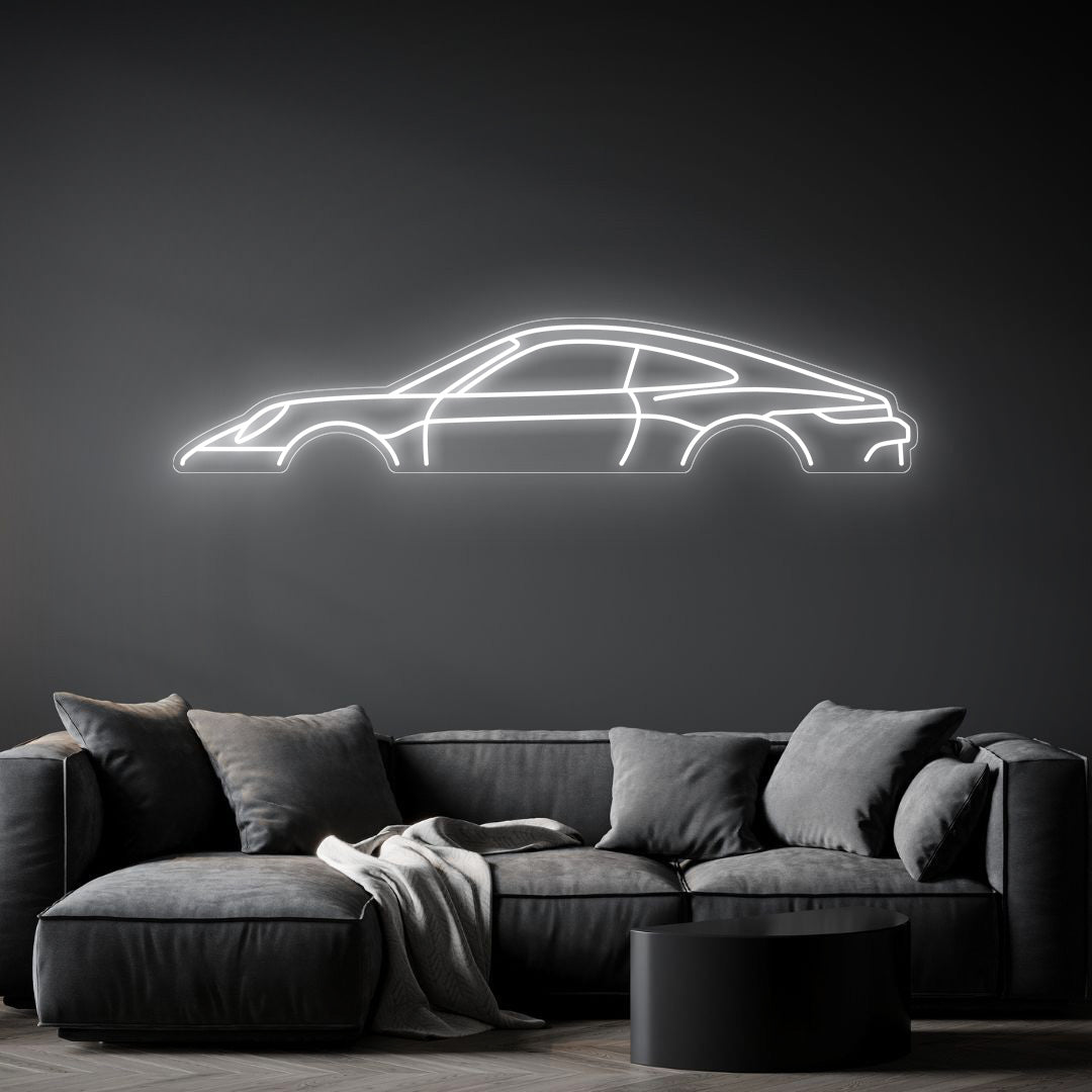 911 992 GT3 Touring Neon Silhouette