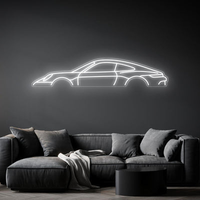 911 992 GT3 Touring Neon Silhouette