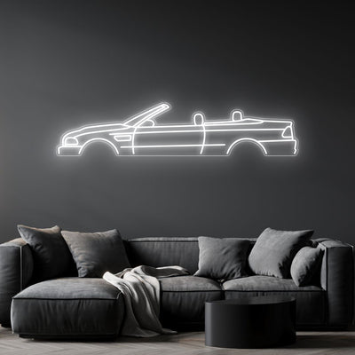 E46 M3 Cabrio Neon Silhouette