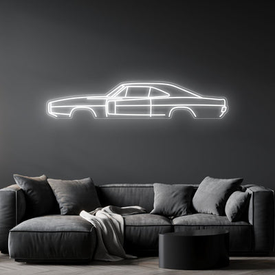 Charger RT 1970 Neon Silhouette
