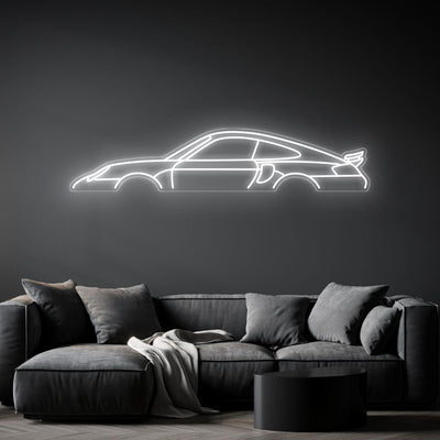 911 996 Turbo Neon Silhouette