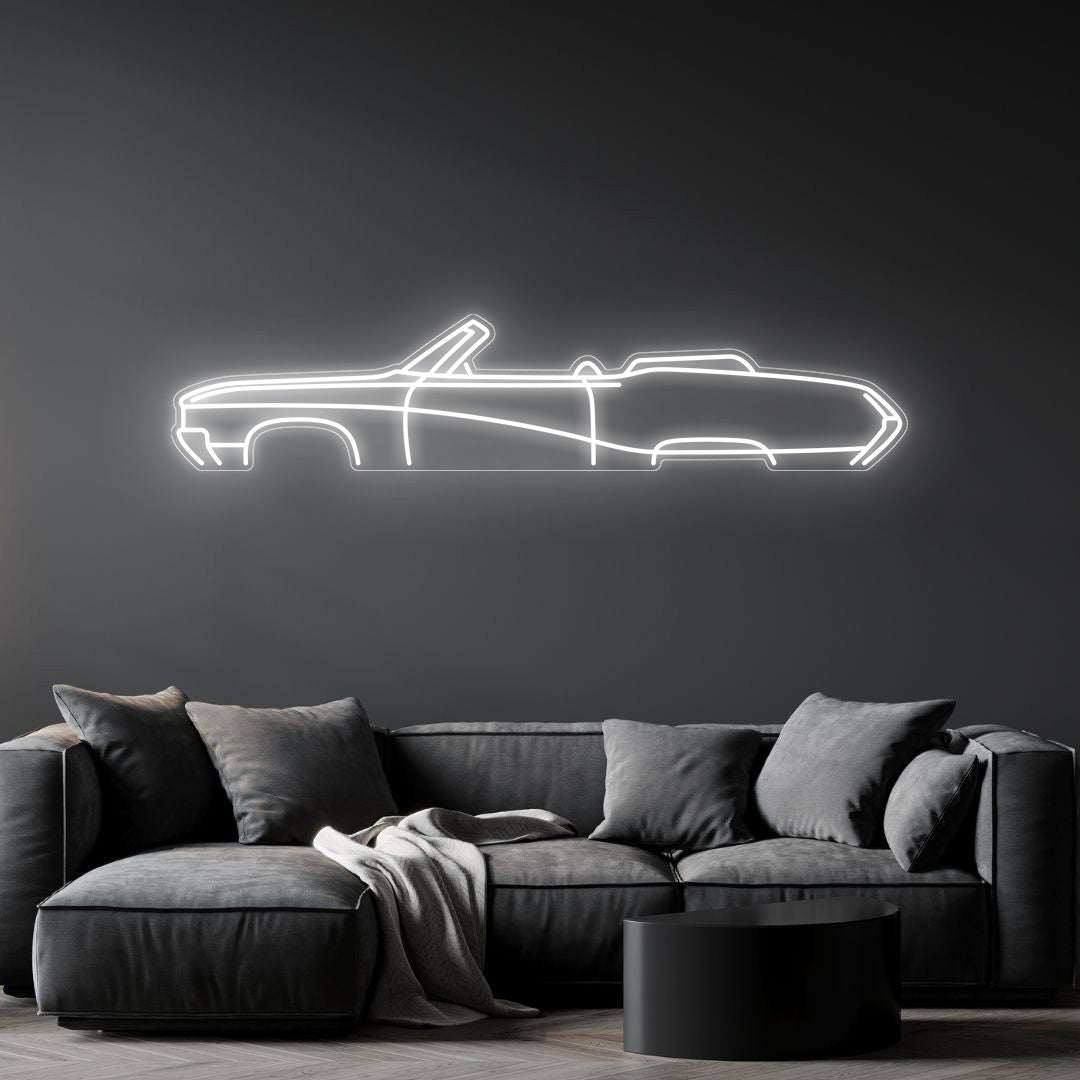 Skylark 1968 Cabrio Neon Silhouette