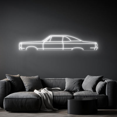 Ambassador 1968 Neon Silhouette