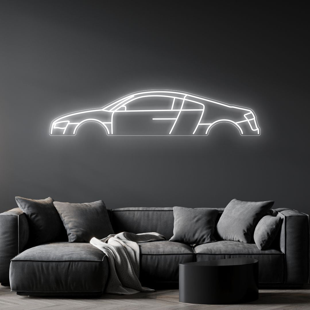 R8 2011 Neon Silhouette
