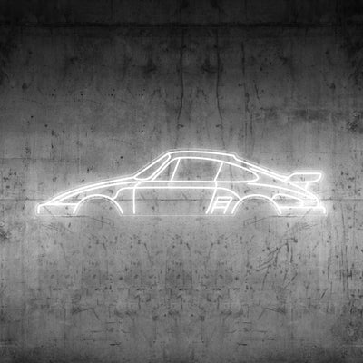 911 930 1984 Flatnose Neon Silhouette