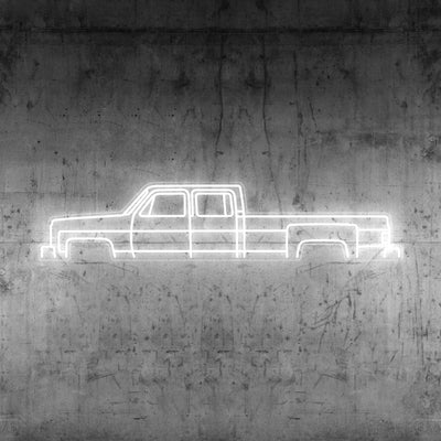 C30 1980 Neon Silhouette