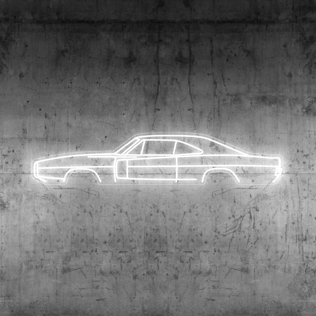 Charger RT 1970 Neon Silhouette