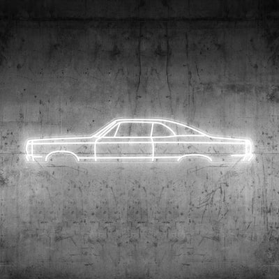 Ambassador 1968 Neon Silhouette