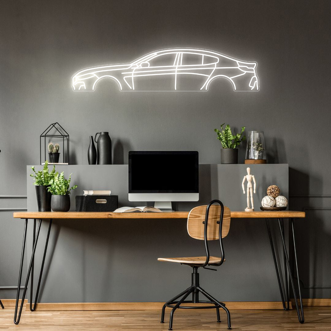 Alpina B8 Neon Silhouette