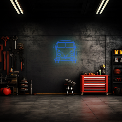T1 1967 Front Neon Silhouette