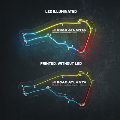 Road Atlanta Neon Race Track