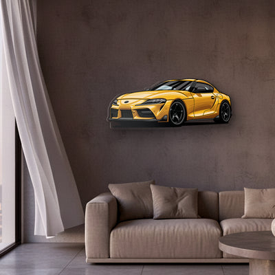 Supra A90 Front Angle Acrylic Print