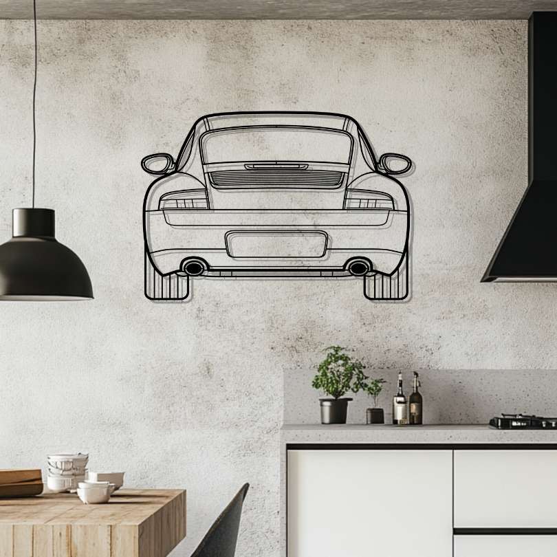 P Generation 5 Silhouette Metal Wall Art