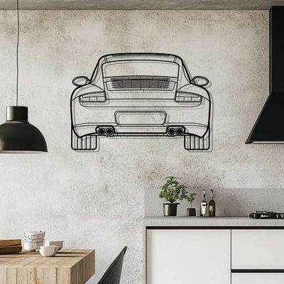 P Generation 6 Silhouette Metal Wall Art