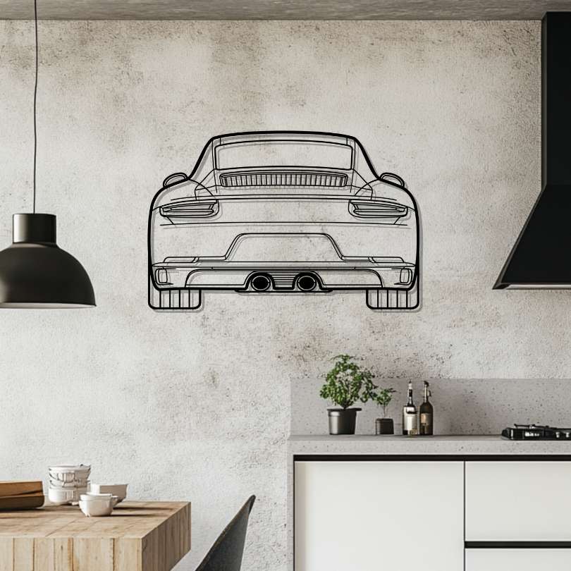 P Generation 7.2 Silhouette Metal Wall Art