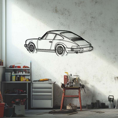 P Generation 2 Silhouette Metal Wall Art