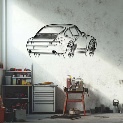 P Generation 4 Silhouette Metal Wall Art