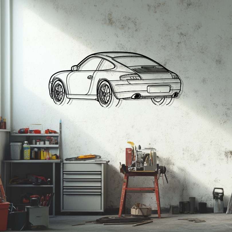 P Generation 5 Silhouette Metal Wall Art