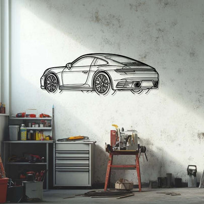 P Generation 8 Silhouette Metal Wall Art