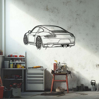 P Generation 7.2 Silhouette Metal Wall Art