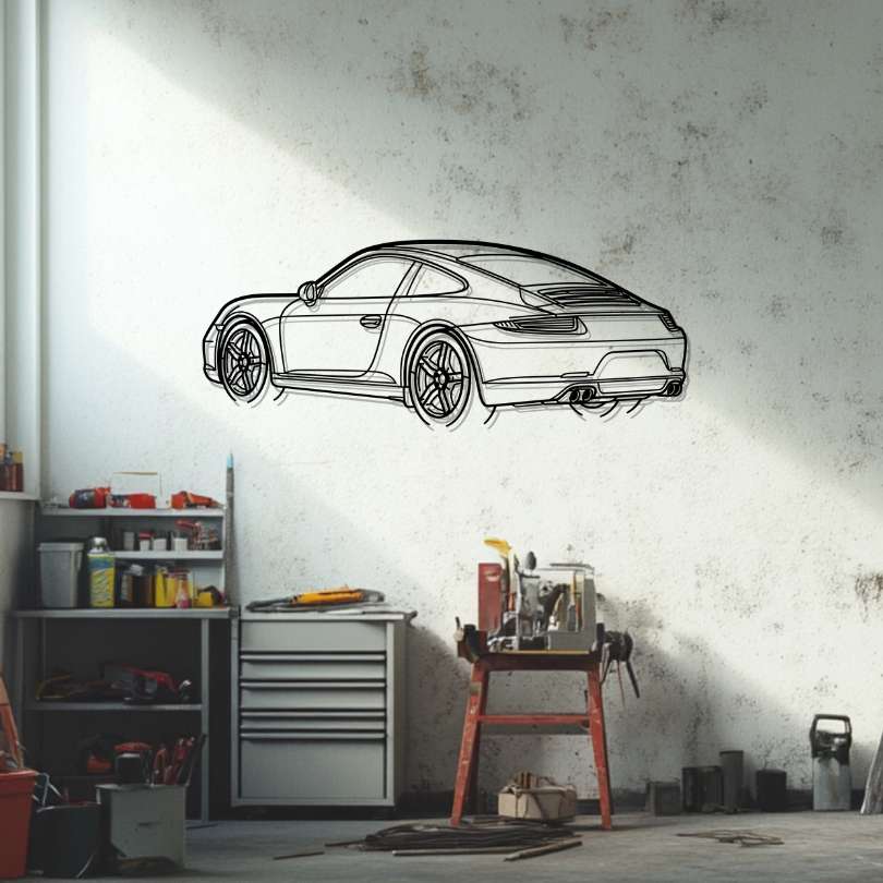 P Generation 7.1 Silhouette Metal Wall Art