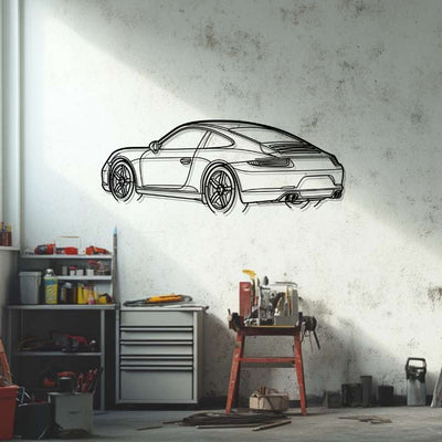 P Generation 7.1 Silhouette Metal Wall Art