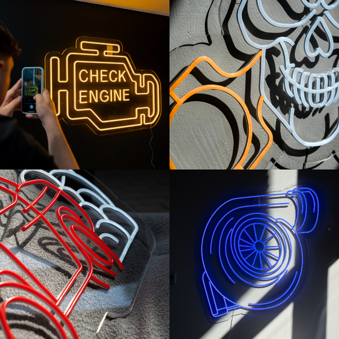 Hotrod & Car Neon Sign