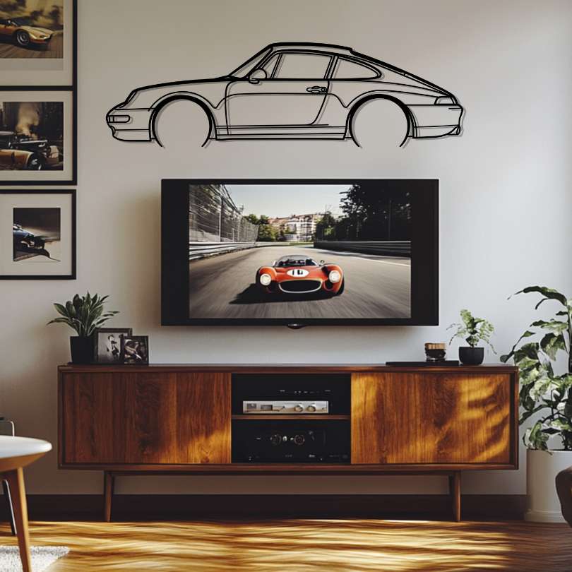 P Generation 4 Silhouette Metal Wall Art