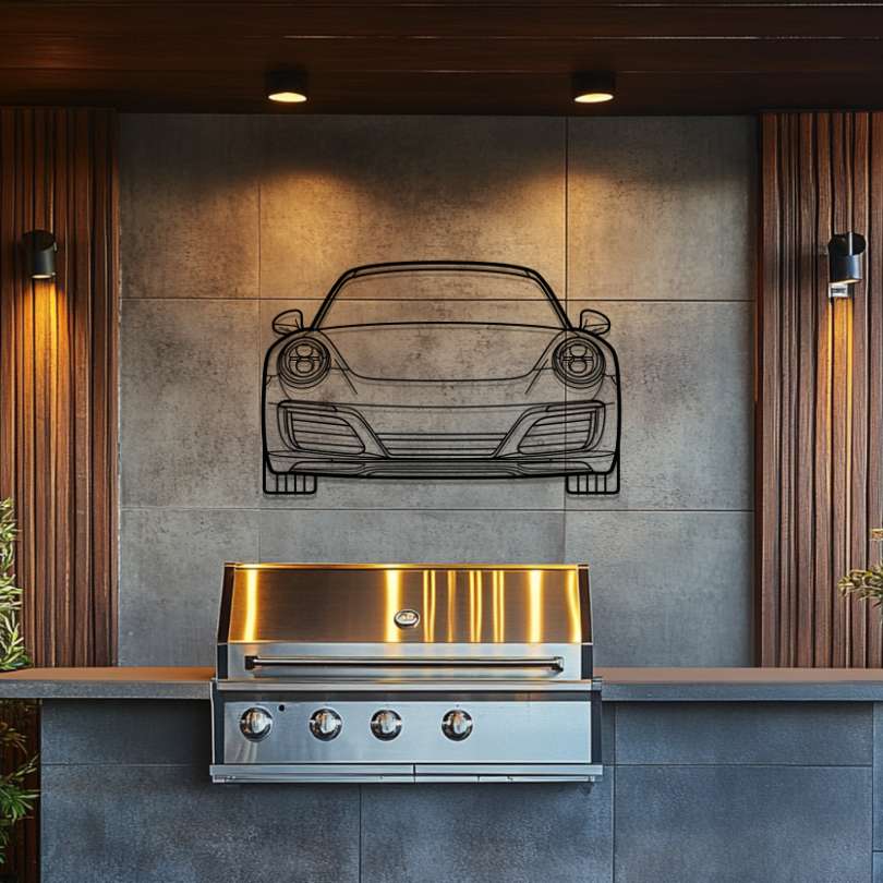 P Generation 7.2 Silhouette Metal Wall Art