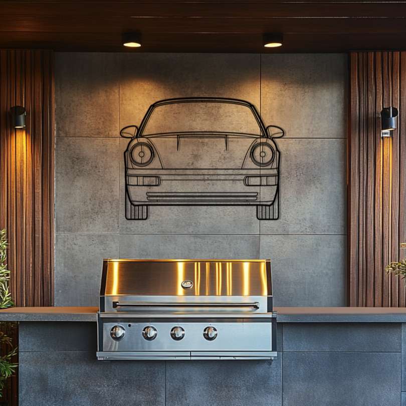P Generation 3 Silhouette Metal Wall Art