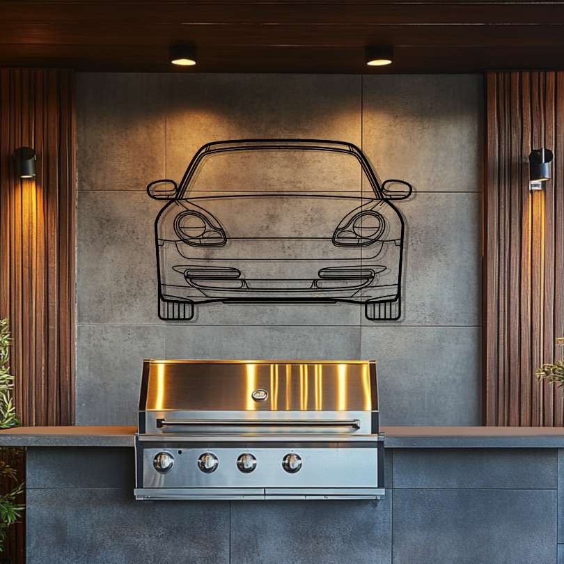 P Generation 5 Silhouette Metal Wall Art